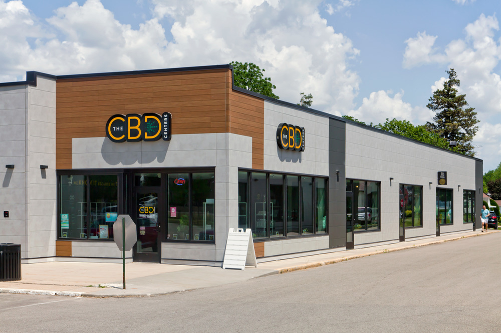 The CBD Center utilizes different textures of Nichiha&rsquo;s fiber cement cladding.
