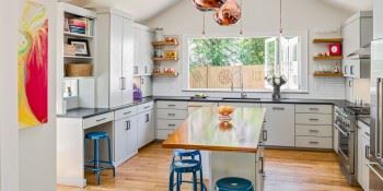 Exterior view of a building featuring Nichiha fiber cement panels and modern design