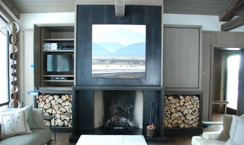 Exterior view of a building featuring Nichiha fiber cement panels and modern design