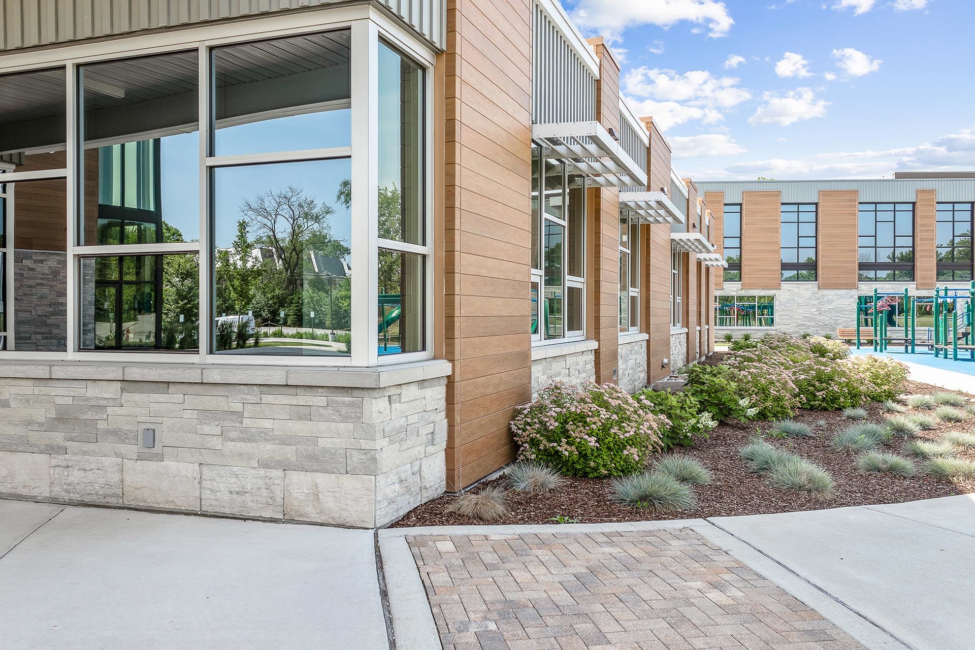 Modern School Design Sunset Ridge
