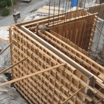 Exterior view of a building featuring Nichiha fiber cement panels and modern design